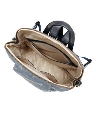 IBIZA アスール　ロゴデニム　リュック 水色