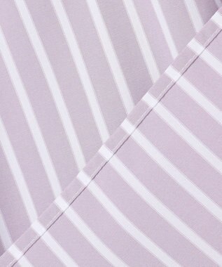 J.PRESS LADIES S エステネージュストライプ シャツ ブラウス ラベンダーストライプ系