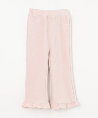 ANY KIDS カットコールフレアパンツ ミルクティー