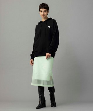 NAVE 【xNAVE】Six Sence Recordコラボ グラフィックフーディスウェット ブラック系