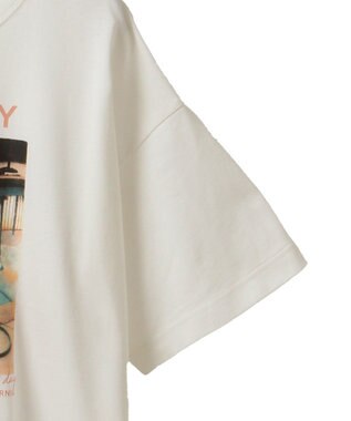 AMERICAN HOLIC フォトプリントＴシャツ Sax