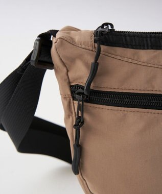 OP／FILA 【Kappa】三日月形 ショルダーバッグ グレー×ベージュ