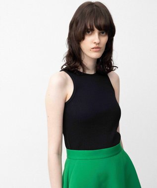 NAVE 【Nave】リブカットソー タンクトップ ブラック系