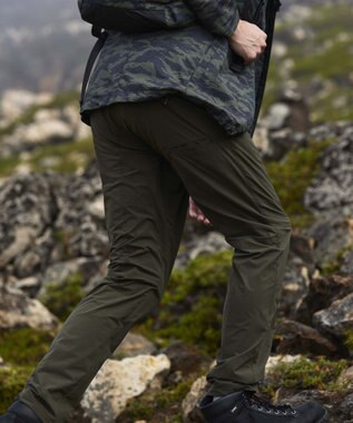 JOSEPH ABBOUD MOUNTAIN 【UNISEX】起毛裏地２WAYストレッチ クライミングパンツ カーキ系