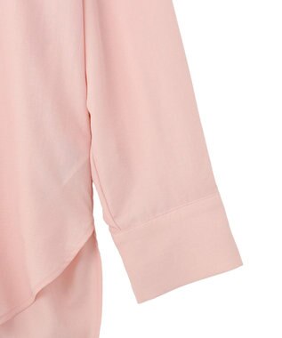 Green Parks レイヤード風ＢＩＧシャツ Pink