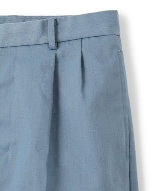 UNFILO MENS 【新色追加】FINE MOVE デニム タックパンツ [24年商品] スモーキー ブルー