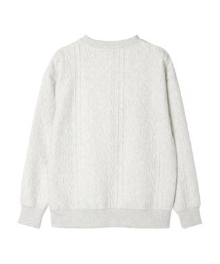CRAFT STANDARD BOUTIQUE ケーブル柄カットプルオーバー2 Oatmeal