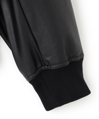 J.PRESS MEN 【プロテインレザー】ゴルフジャケット ブラック系