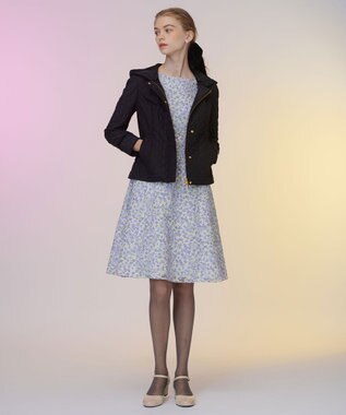 TOCCA LAURA キルティングショートコート ブラック系