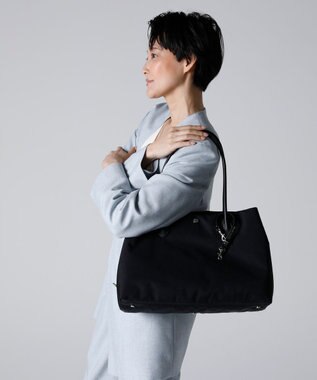 TOPKAPI 【Breath TOPKAPI】ALINE アライン ナイロン ボストン トートバッグ　A4 / 軽量 / 肩掛け / 大容量 / 旅行 / 出張 / 通勤 ブラック