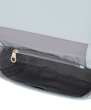 LANVIN en Bleu ヴィジュ ショルダーバッグ グレイッシュブルー