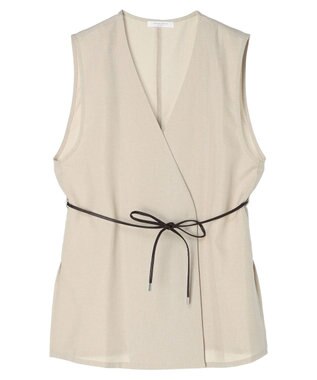 Green Parks 接触冷感　ベルト付きベスト Beige