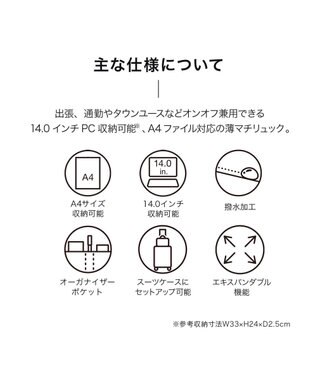 ACE BAGS & LUGGAGE ace. ガジェタブルR 10th ビジネスリュック  A4サイズ 14インチPC収納 15/20L エキスパンド 68963 エース ブラック