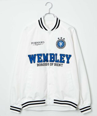 WEGO ワッペンスタジャン ホワイト