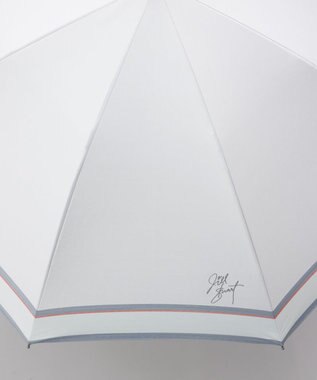 AURORA 【 JILL STUART（ジル スチュアート）】先染めボーダー晴雨兼用傘(長傘) ピンク