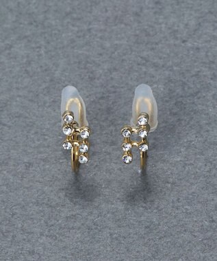  〈痛くないシリーズ/金属アレルギー対応〉タイニーコスモビジューライトフィットイヤリング　小粒/小さい/小さめ