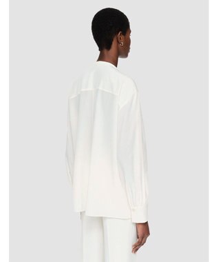 JOSEPH ニューCDC　オープンネックブラウス Ivory