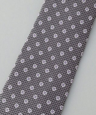 GOTAIRIKU GOTAIRIKU別注【日本製】シルク ネクタイ_小紋柄 グレー系8