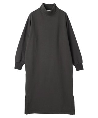 Green Parks Ｂｒｕｓｈｅｄ　裏起毛ワンピース Gray