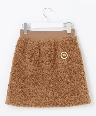 23区GOLF 【WOMEN】ボアスカート キャメル系