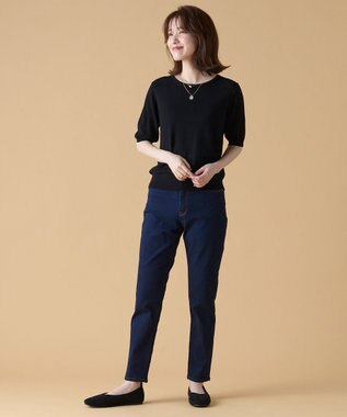 ANY L 【ストレッチ】スタイルアップスキニーデニム インディゴ