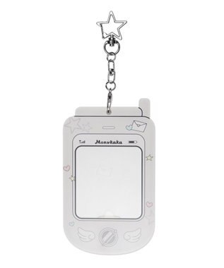 WEGO 【痛バ＆推し活グッズ】えんじぇるガラケーカードホルダーキーホルダー