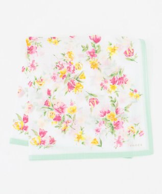 TOCCA 【HANDKERCHIEF COLLECTION】WATER COLOR HARMONY PRINT ハンカチ ホワイト系