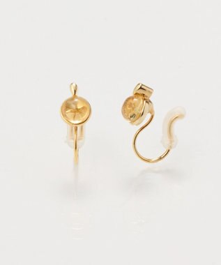 Phoebe 【痛くないシリーズ】パワーストーンライトフィットイヤリング　シトリン/天然石 イエロー