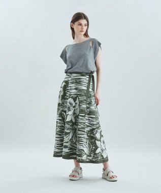 ペイントフラワーメキシカンスカート