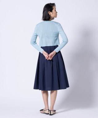 TOCCA EYELET AJISAI BOLERO ボレロ ライトブルー系