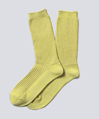 WHITE MAILS PAPER ジャガードソックス