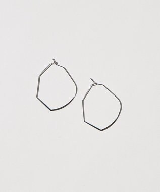 AMERICAN HOLIC ビックフープピアス Silver