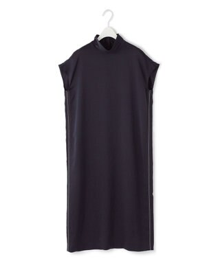 ICB L 【WEB＆一部店舗限定】LightVintageSatin ハイネックワンピース