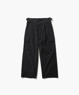 ATON ORGANIC COTTON WEATHER | M-47 カーゴパンツ - UNISEX BLACK