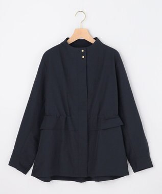 組曲 S 【先行予約】スタンドネックライトアウター ネイビー系