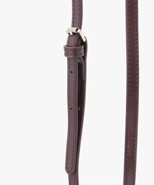 23区 【CLASSY.1月号掲載】YAHKI SOFT W FACE クロス ボディ バッグ プラム