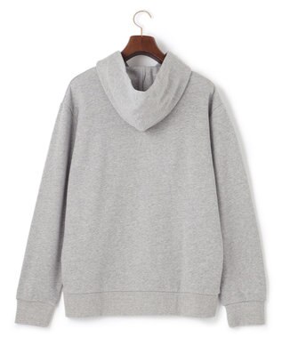 J.PRESS MEN 【UNISEX】ワンポイントバックブルドック パーカー グレー系