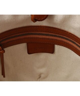 genten 【WEB限定カラー】ユーフラテス(boxバージョン) トートバッグ小 チャ