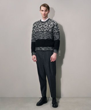 JOSEPH HOMME 【HIGH GRADE LINE】シルクネップフランネル / ORIJIN グレー系