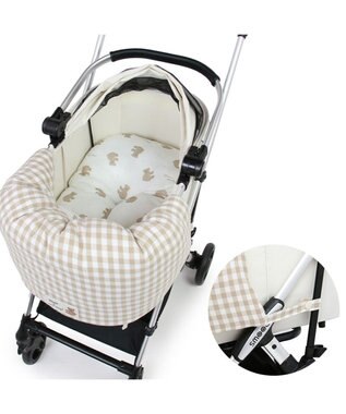 PET PARADISE ペットパラダイス クール カートクッション  《くまちゃん柄》 くまちゃん