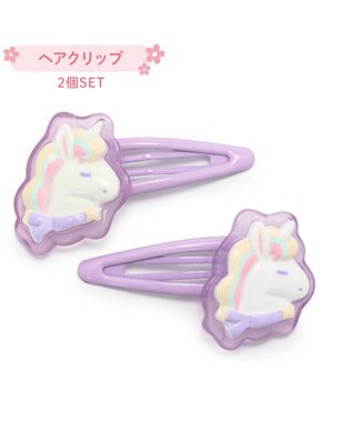  マザーガーデン ユニコーン ヘアクリップ 2個セット