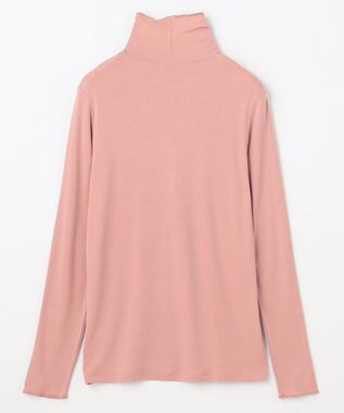ANY L シアータートルネック ダスティピンク