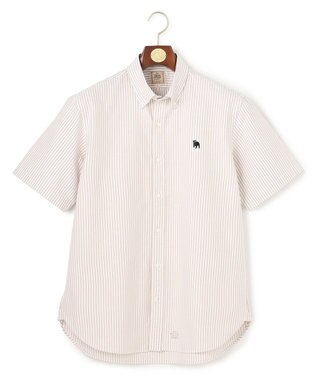 J.PRESS MEN また欲しくなる理由がある【WEB限定】バックブル 半袖シャツ / B.D. _26年モデル ベージュ系1