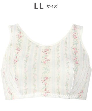 WACOAL 【ナイトアップブラ】 動画クリエイター nanakoななこさんコラボカラー登場 ナイトブラ 就寝時用 3Lまで対応 大きいサイズ ノンワイヤー レディース BRA164 /ワコール アイボリー