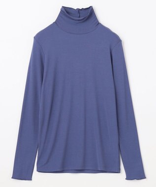 ANY L シアータートルネック ブルー