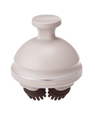 YAMATO テーブル＆キッチン 【フェスティノ】充電式EMSヘッドスパ　プレミア  サンドベージュ  SMHB-044-SB