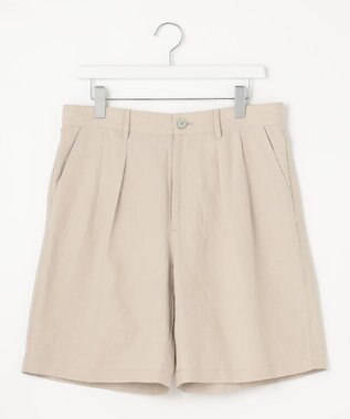 UNFILO MENS ライトリネン ショートパンツ [23年春夏商品] グレージュ
