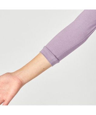 Chacott カシュクールトップ グレイッシュライラック