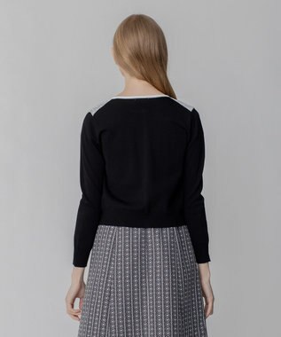 TOCCA 【洗える！】CHAMPS ELYSEES カーディガン ブラック系