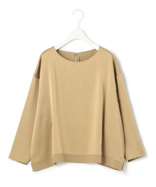 ICB 【WEB限定カラーあり・洗える】Calm プルオーバーブラウス サンドベージュ系